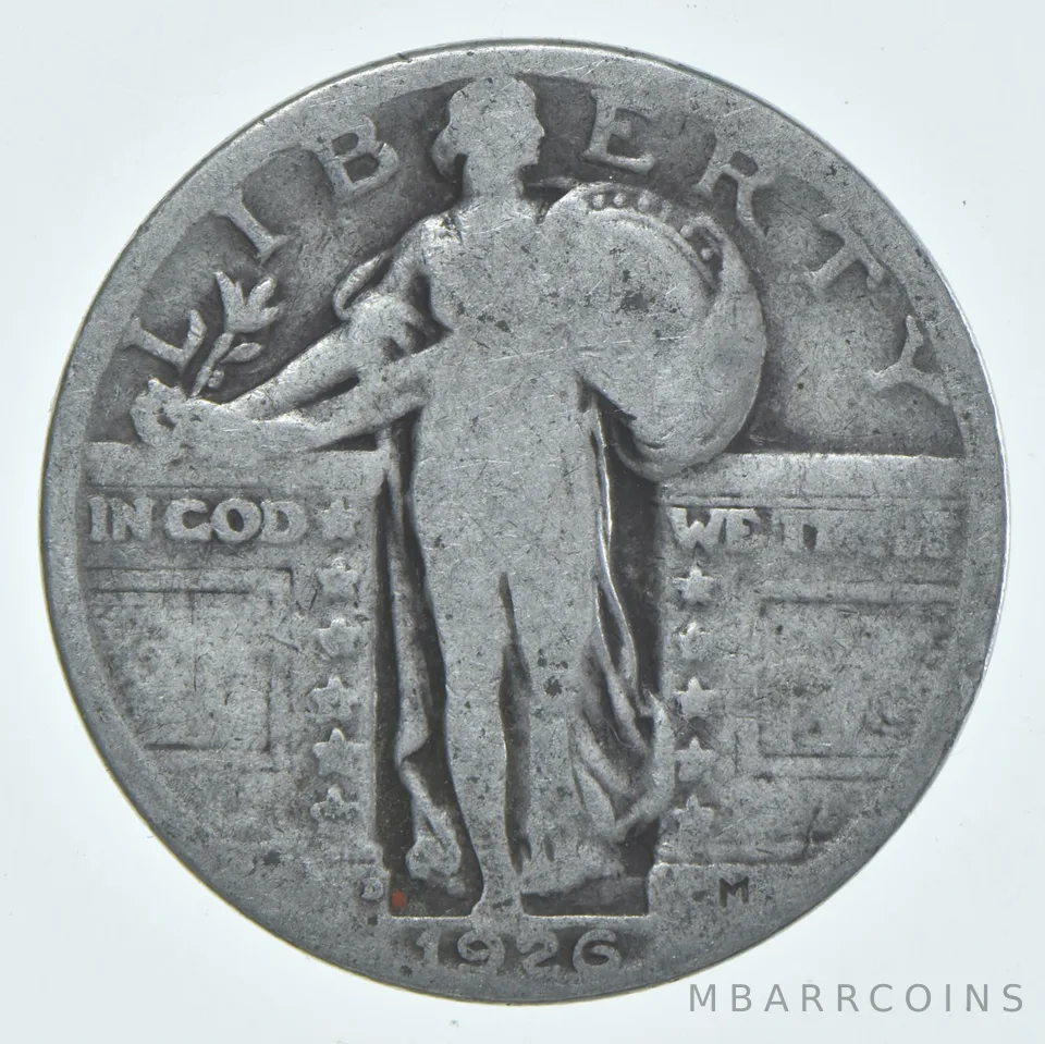 1926-D Standing Liberty Quarter AC Average Circ (1 coin)