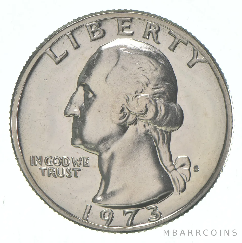 1973-S Washington Quarter CLAD Proof