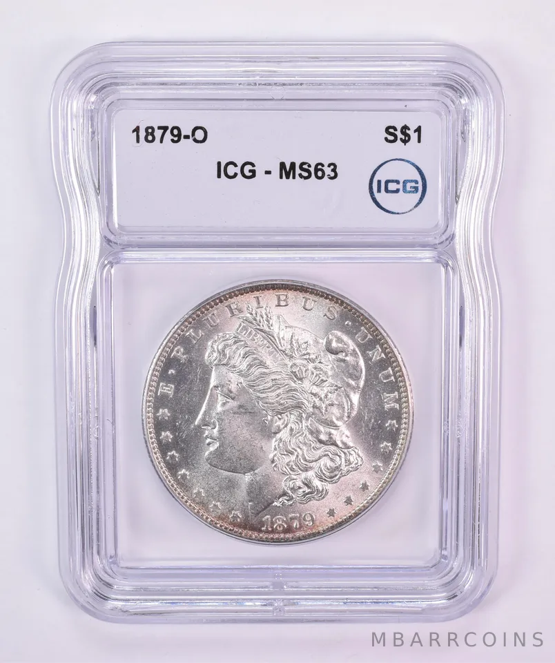 1879-O Morgan Silver Dollar MS63 ICG