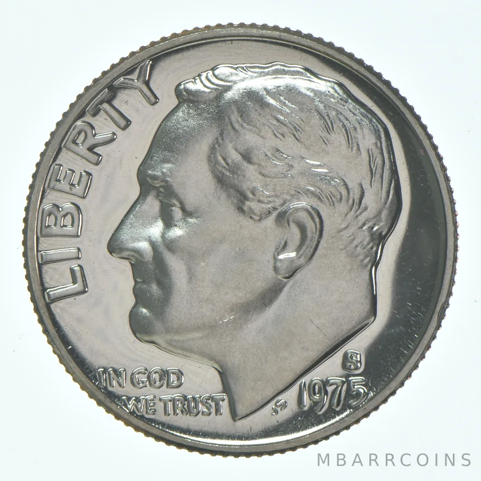 1975-S Roosevelt Dime CLAD Proof