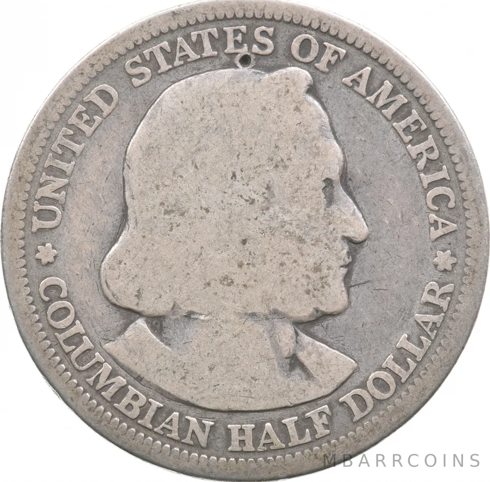 1893 Columbian Exposition Commemorative Half Dollar Lowball *4698