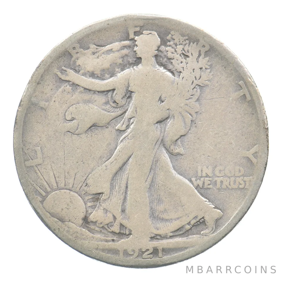 1921-S Walking Liberty Half Dollar *3985