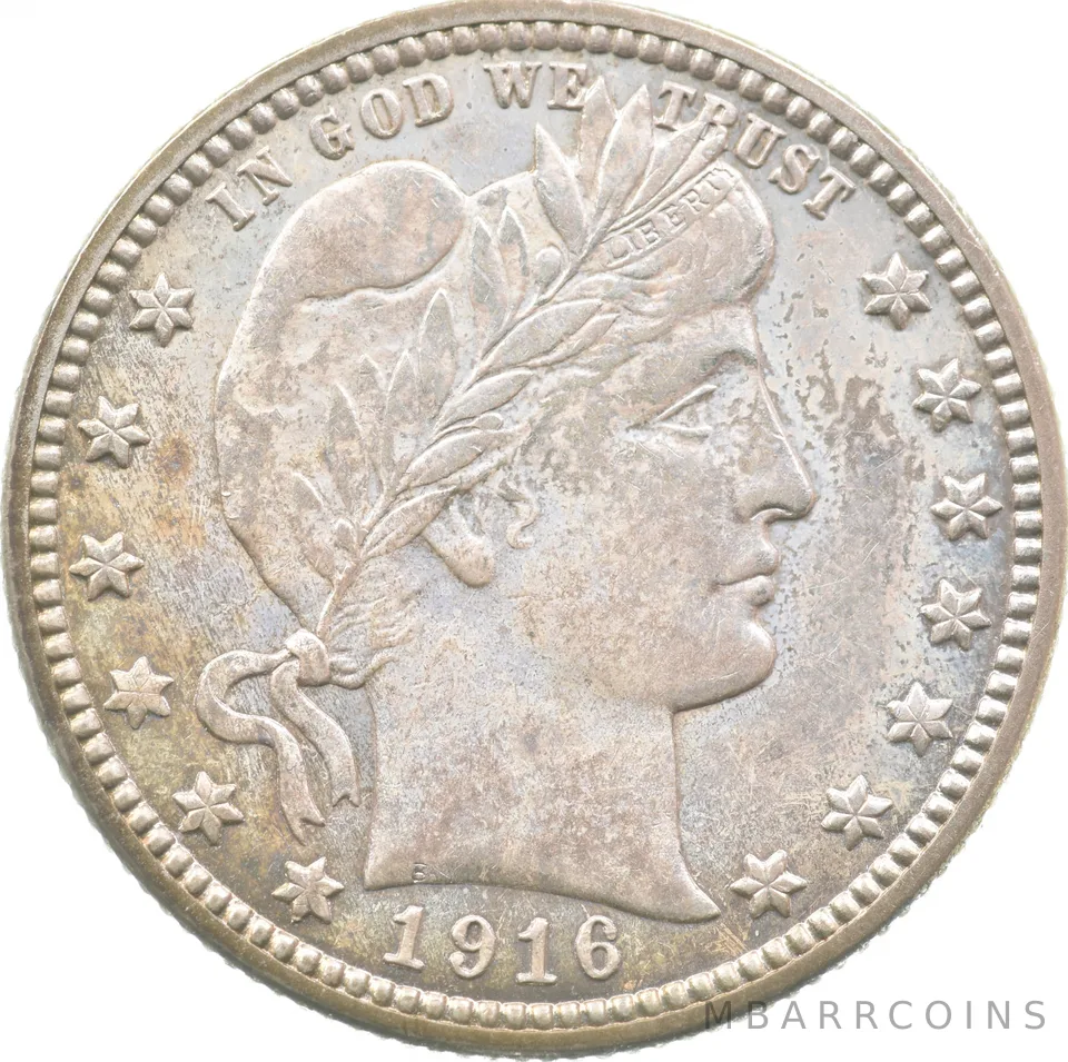1916-D Barber Quarter a1901