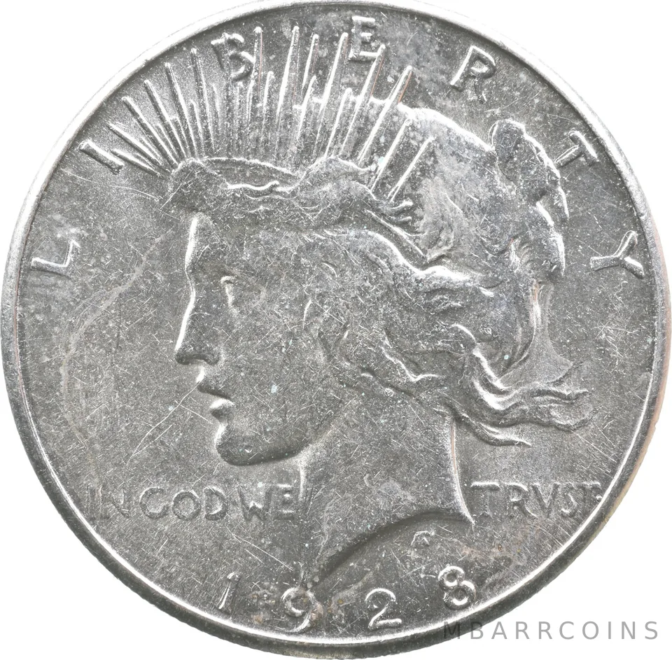 1928-S Peace Silver Dollar *7574