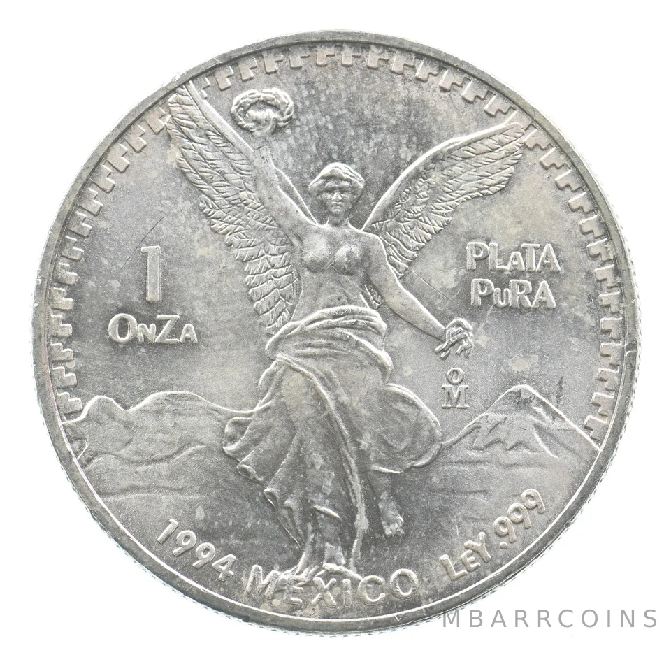 1994 Mo Mexico 1 Onza Silver Libertad a7413