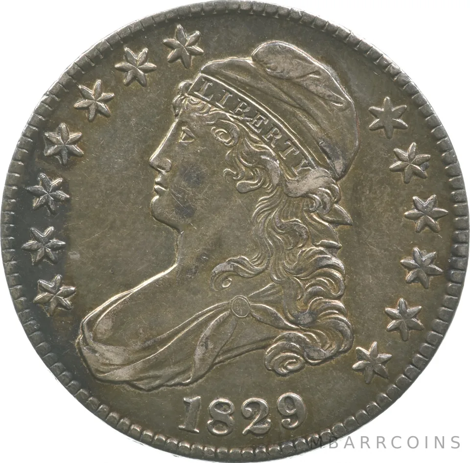 1829 Capped Bust Half Dollar *0673