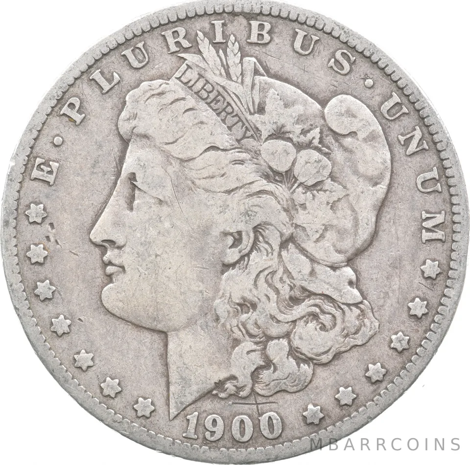 1900-O/CC Morgan Silver Dollar O Over CC *5850