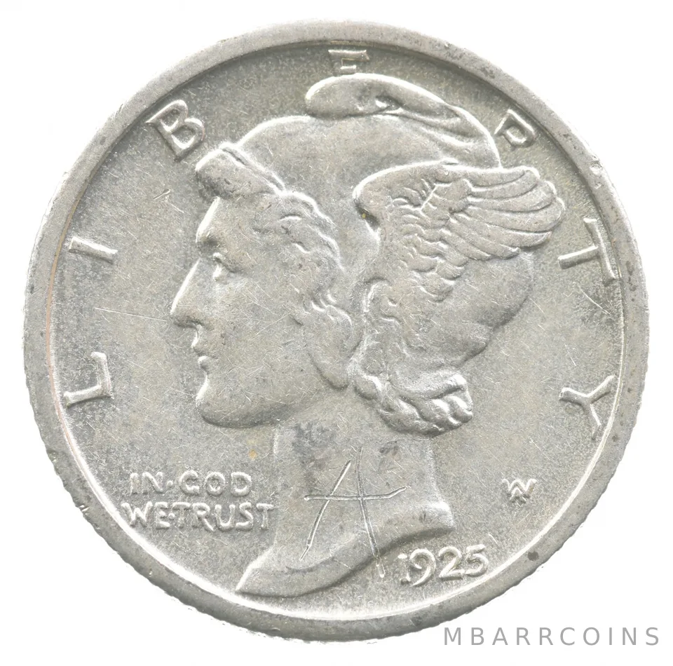 1925-S Mercury Dime *6368
