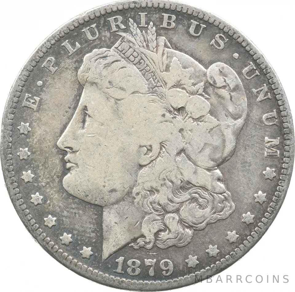 1879-S Rev Of 78 Morgan Silver Dollar a3256