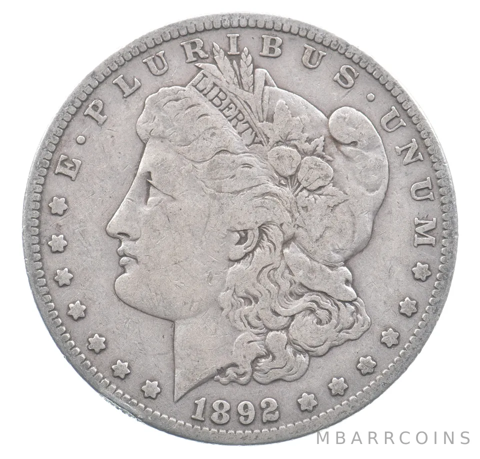 1892-S Morgan Silver Dollar *8891