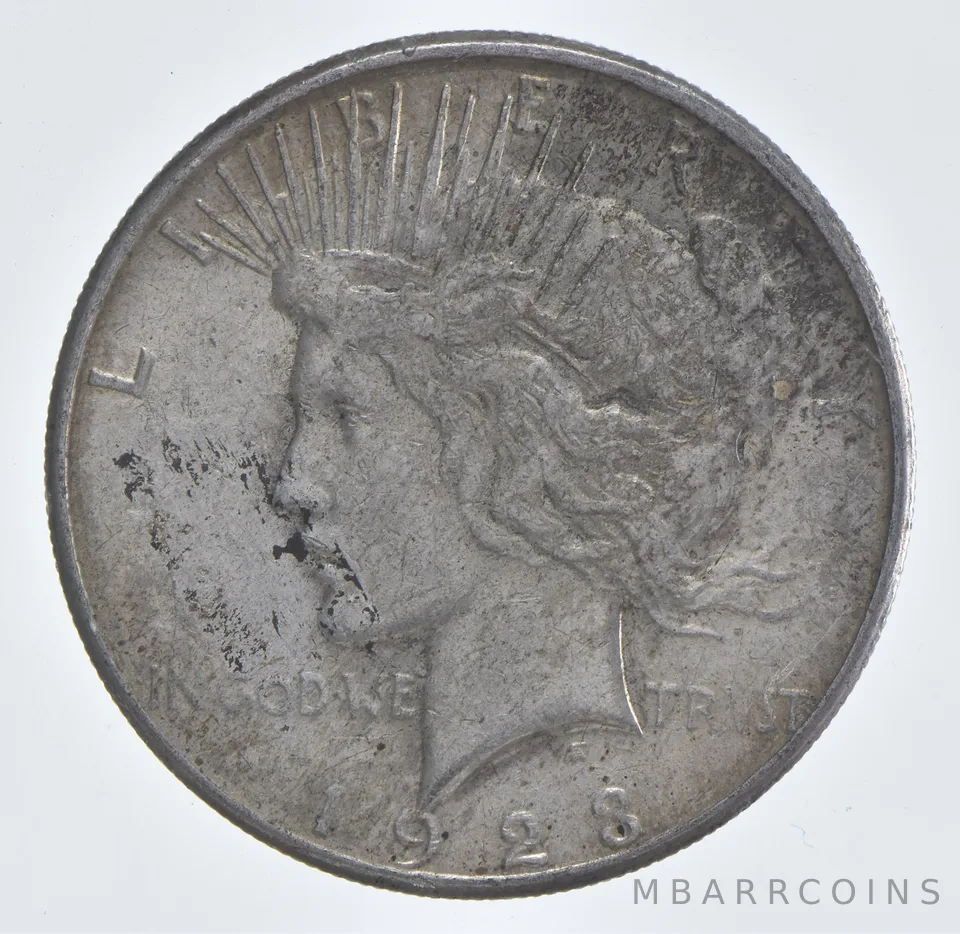 Better - 1923-S Peace Silver Dollar - 90% US Coin *627