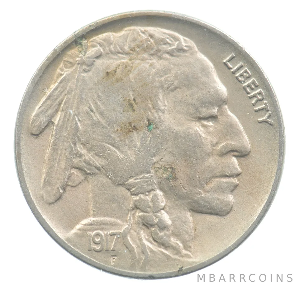 1917 Indian Head Buffalo Nickel *0021
