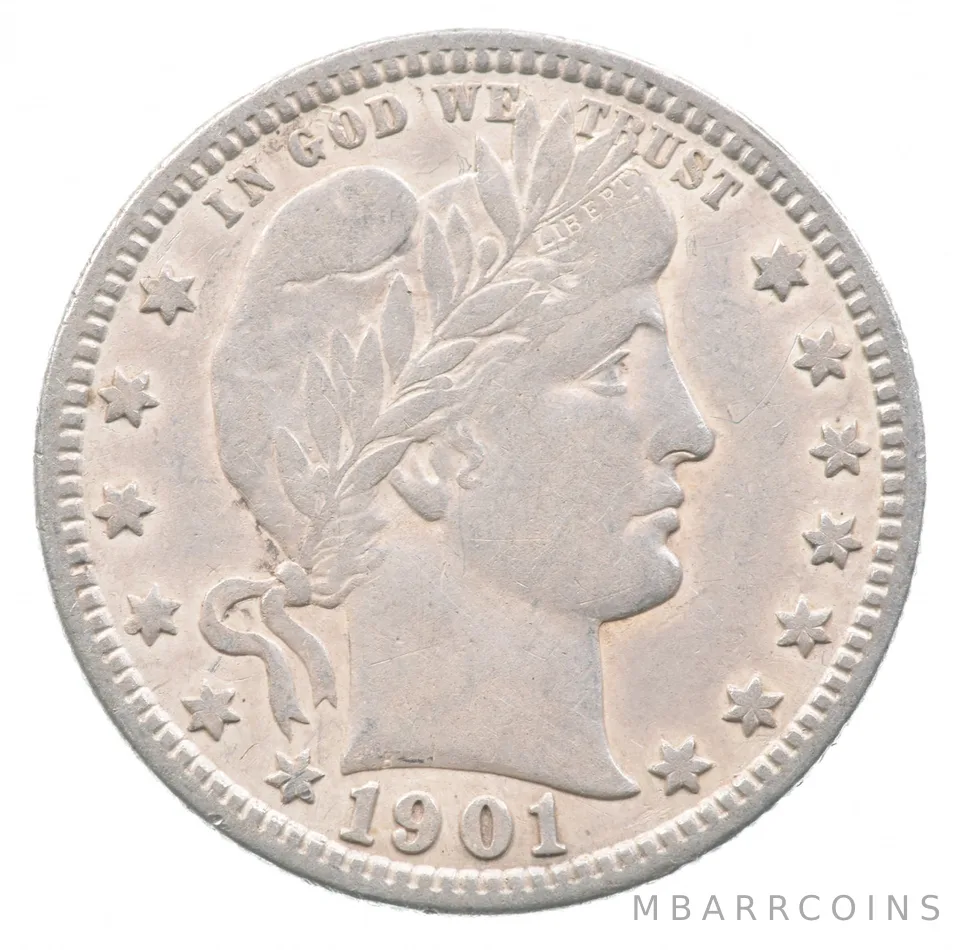 1901 Barber Quarter *7335