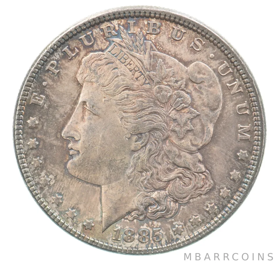 1885 Morgan Silver Dollar Beautiful Tone *7593
