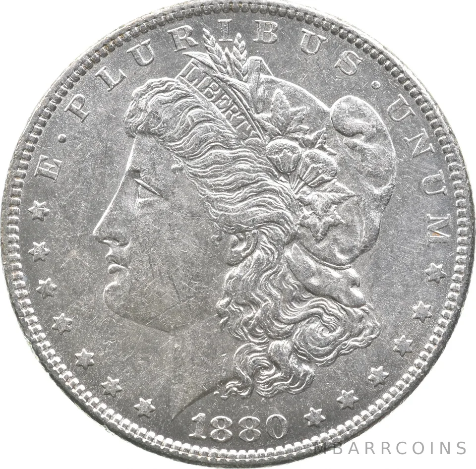 1880-O Morgan Silver Dollar *4877