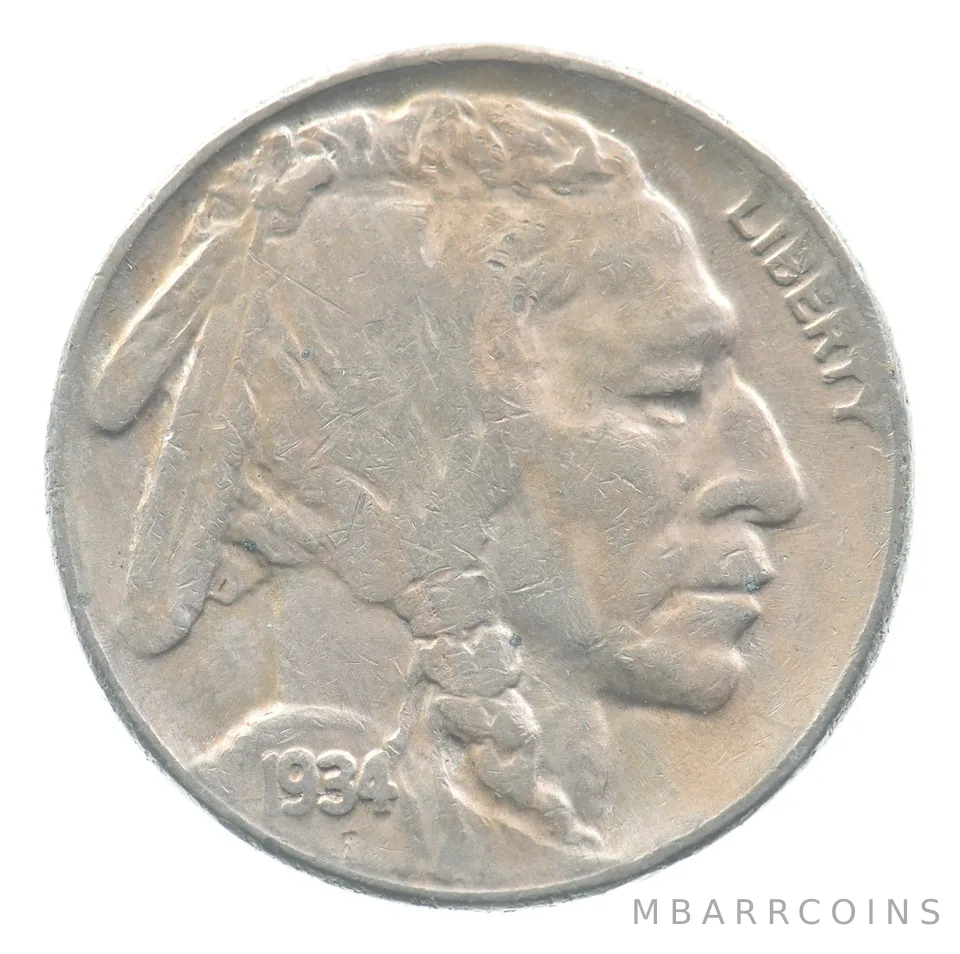 1934-D Indian Head Buffalo Nickel *9364