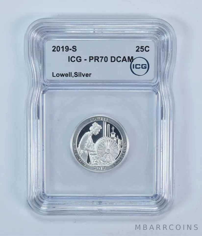 2019-S Washington Quarter ATB Silver Lowell PR70 DCAM ICG