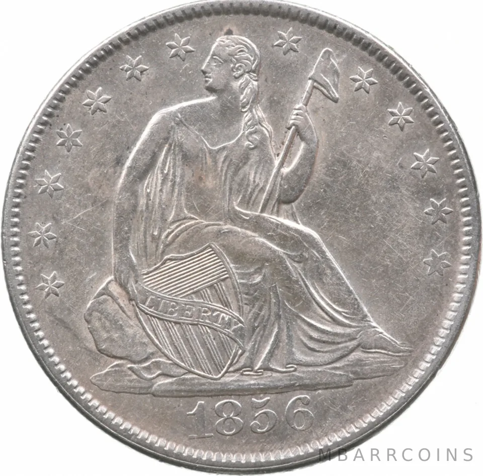 1856 Seated Liberty Half Dollar *0389