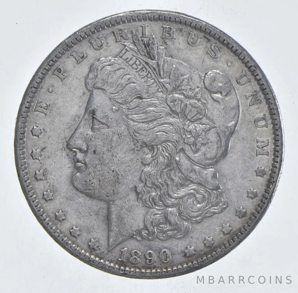Better 1890 Morgan Silver Dollar - 90% US Coin - Nice Coin *476