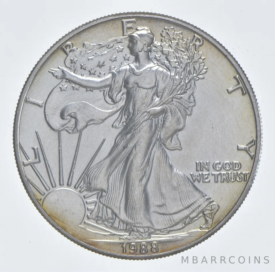 Better Date 1988 American Silver Eagle 1 Troy Oz .999 Fine Silver *060