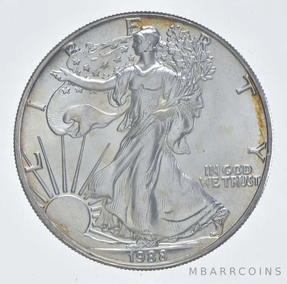 Better Date 1988 American Silver Eagle 1 Troy Oz .999 Fine Silver *116