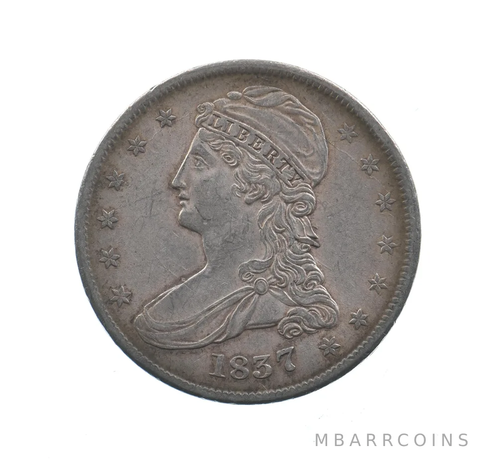 1837 Capped Bust Half Dollar *4393