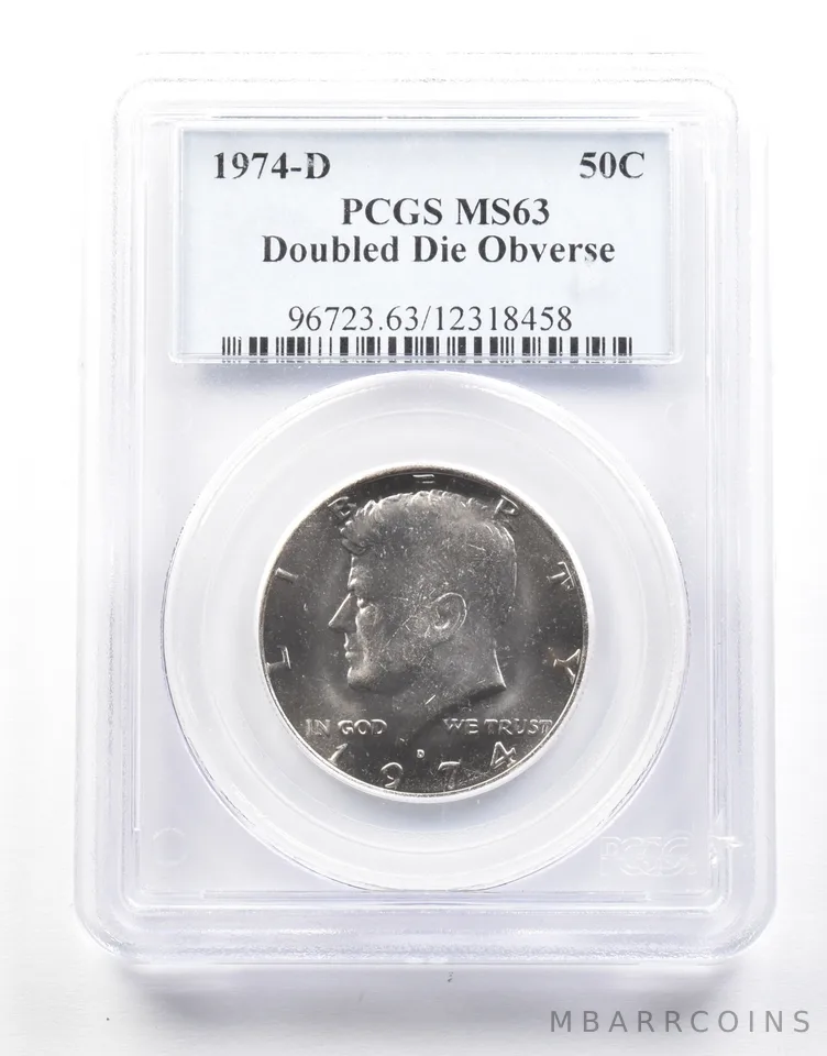 1974-D Kennedy Half Dollar DDO MS63 PCGS *2151