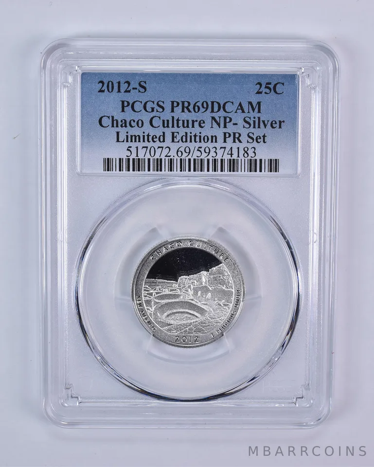 2012-S ATB Quarter Silver Chaco Culture Limited Edition Set PR69 DCAM PCGS