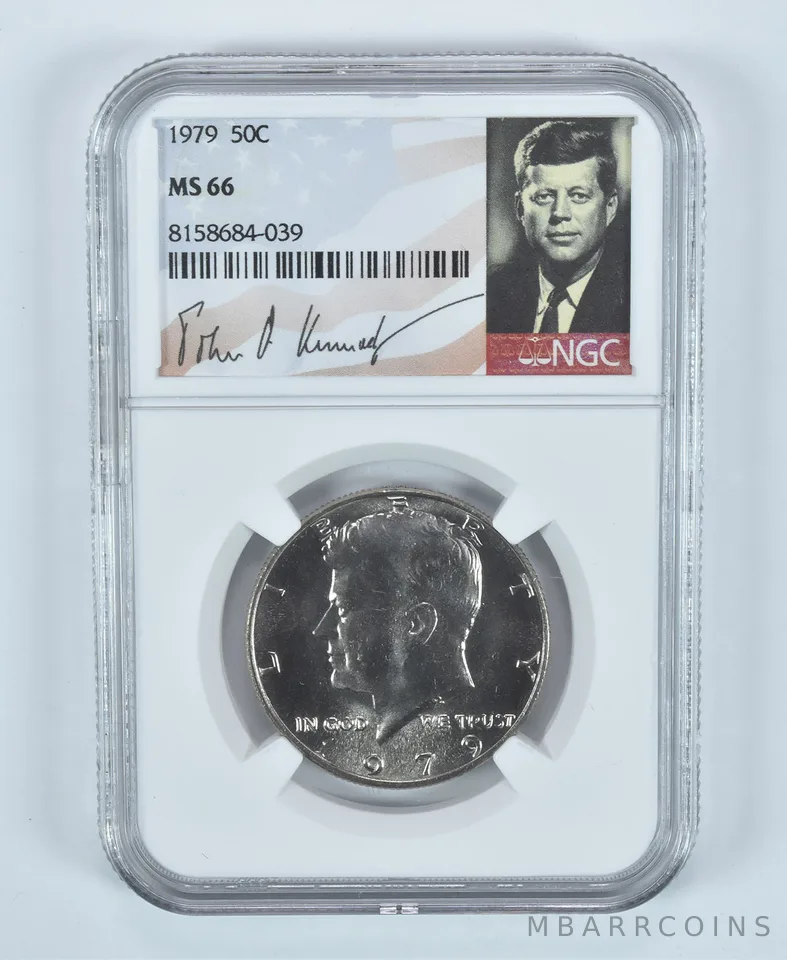 1979 Kennedy Half Dollar MS66 NGC Special Label