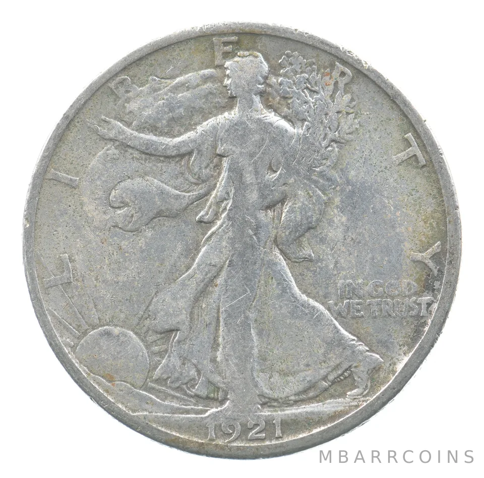 1921-D Walking Liberty Half Dollar *7790