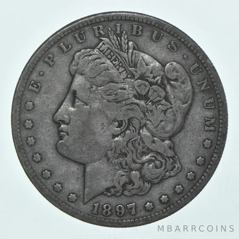 XF 1897-S Morgan Silver Dollar (1 coin)