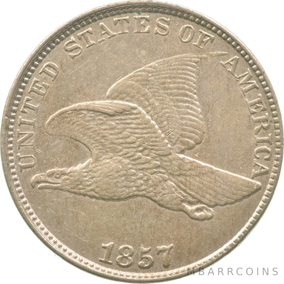 1857 Flying Eagle Cent a8995