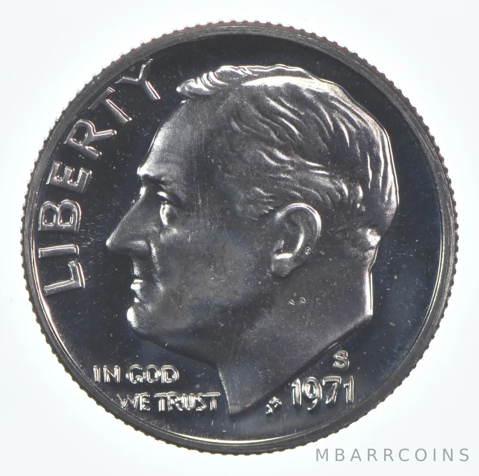 1971-S Roosevelt Dime CLAD Proof