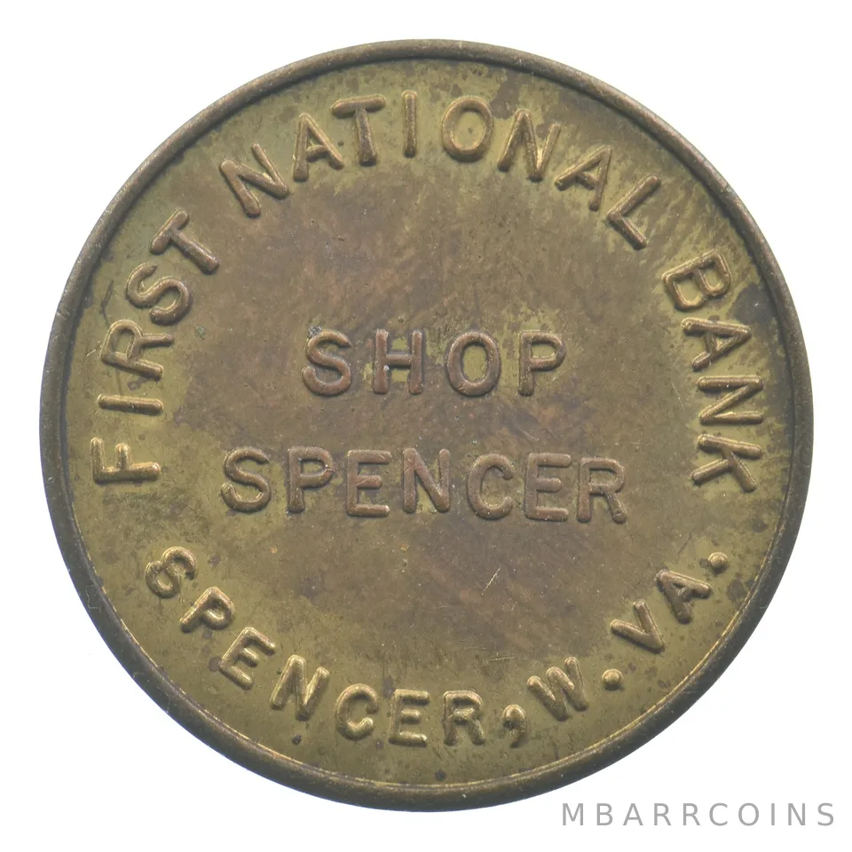 WV First National Bank Plaza Token *5060