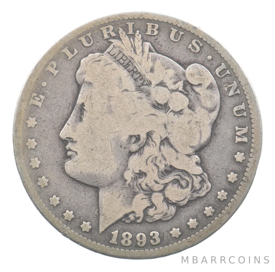 1893-CC Morgan Silver Dollar *4001