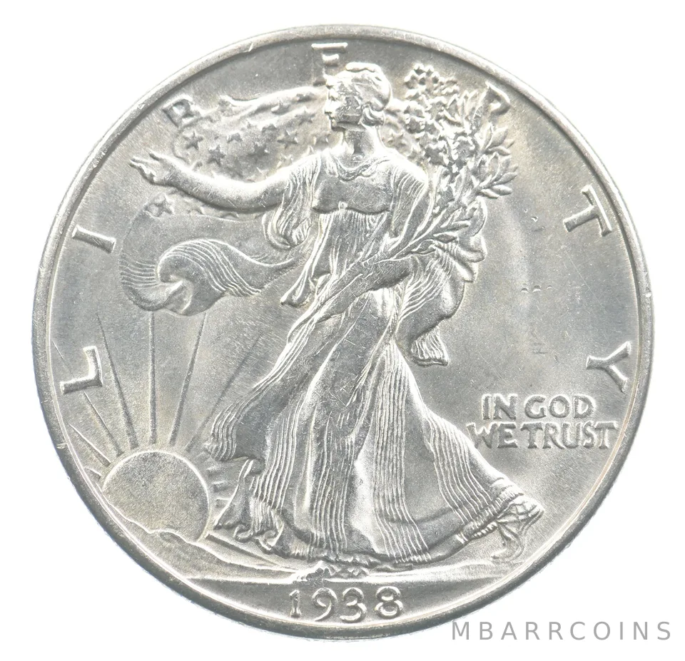 1938-D Walking Liberty Half Dollar *0067