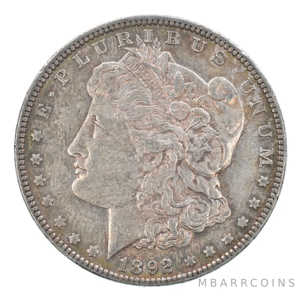 1892 Morgan Silver Dollar Beautiful Tone *1774