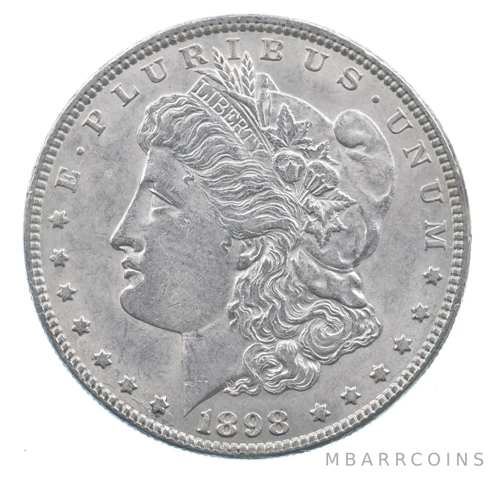Better 1898 Morgan Silver Dollar - 90% US Coin - Nice Coin *601