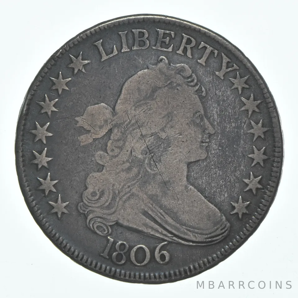 1806 Draped Bust Half Dollar a6090