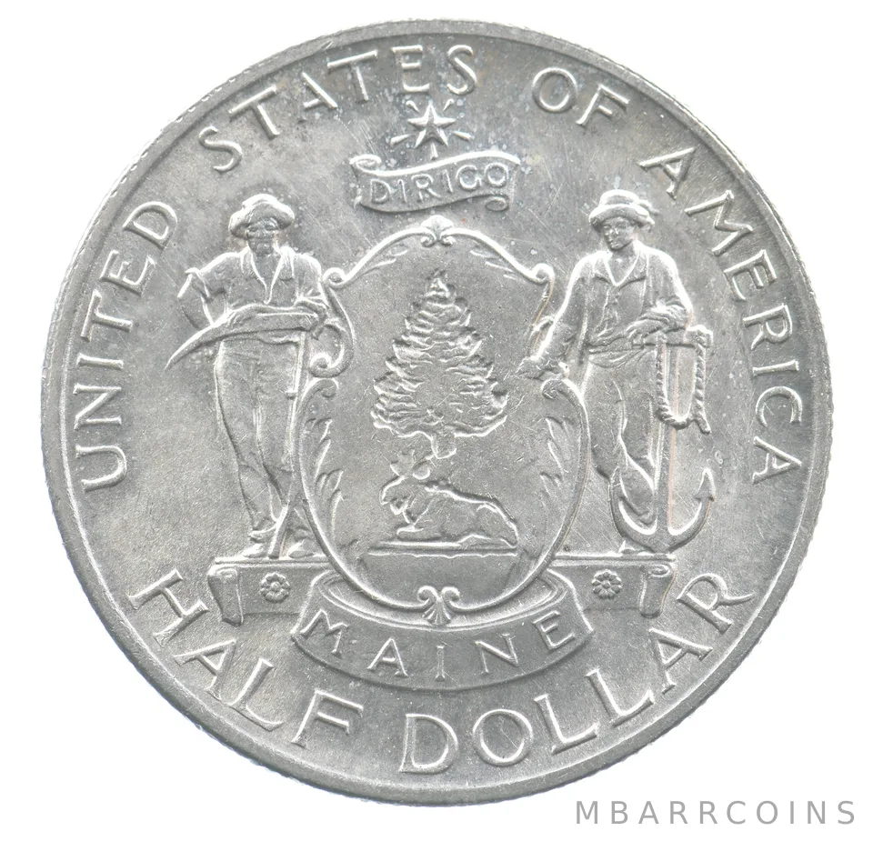 1920 Maine Commemorative Half Dollar *9431