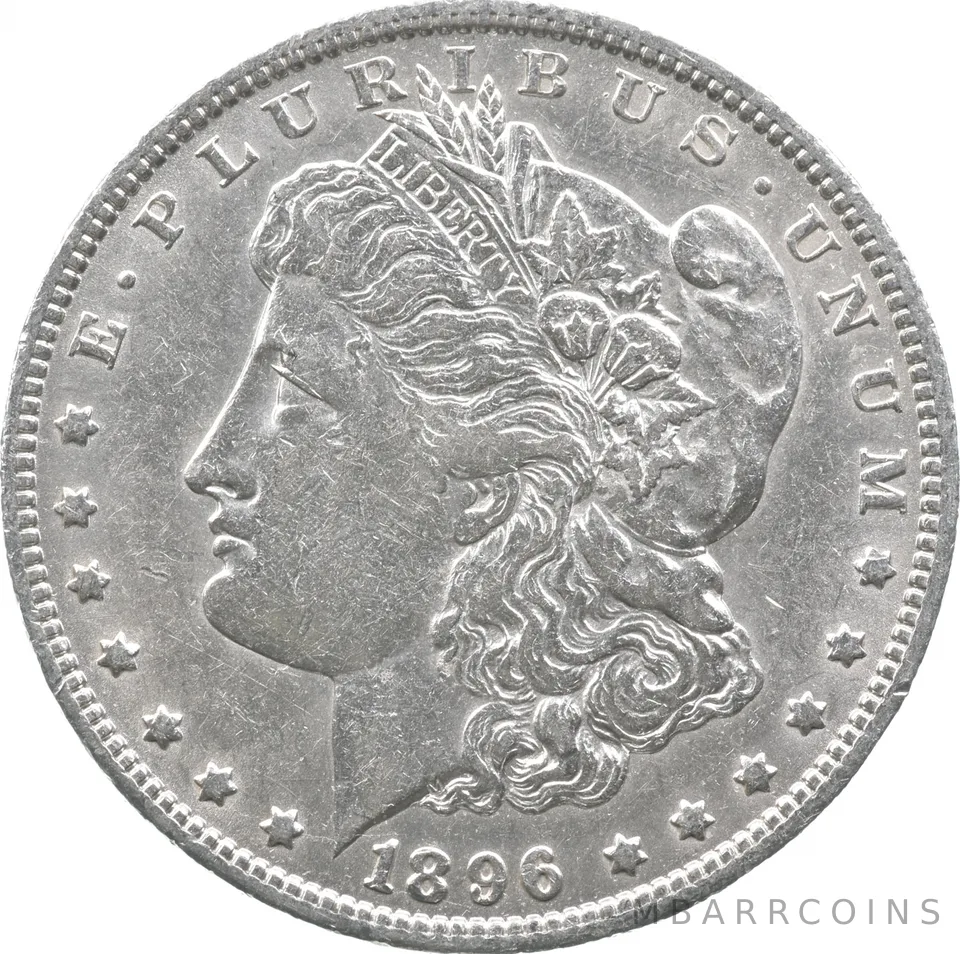 1896-O Morgan Silver Dollar a5147