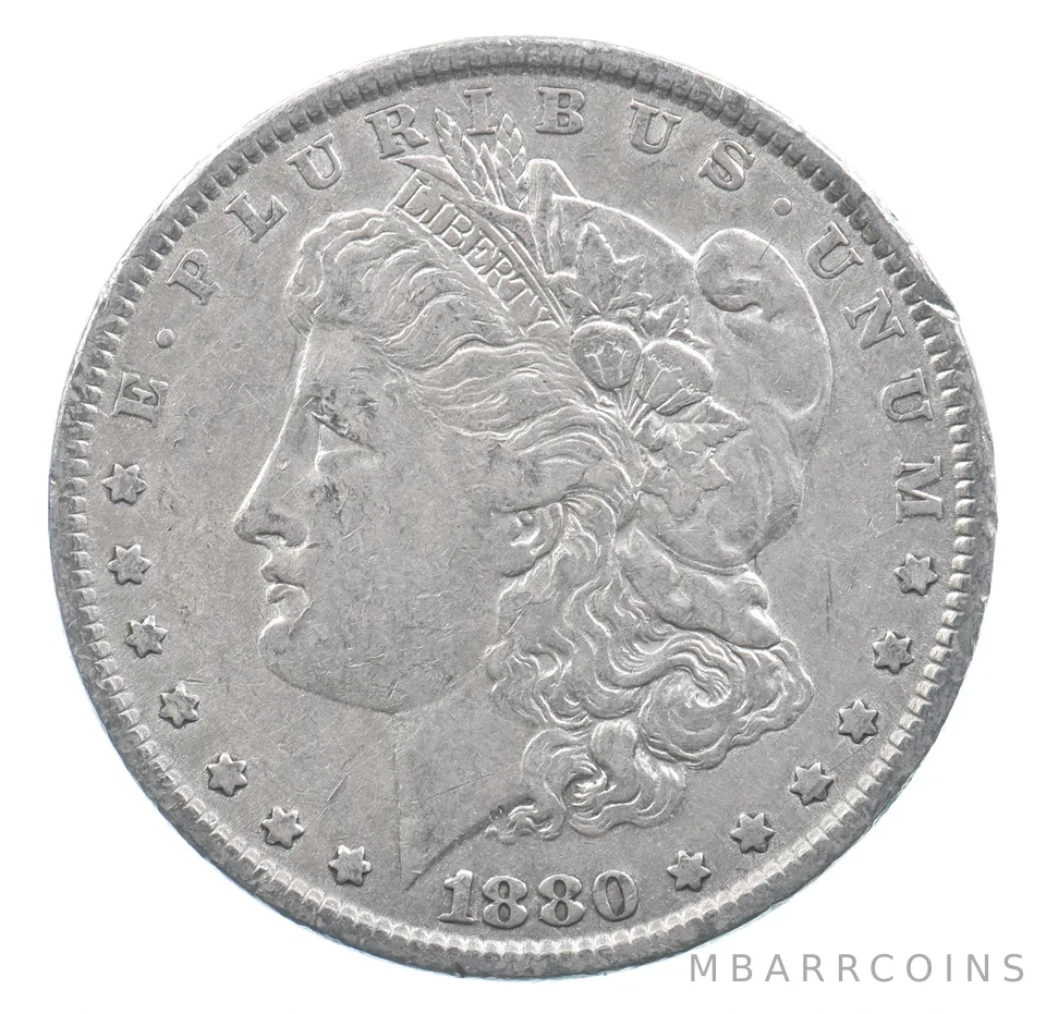 Better 1880 Morgan Silver Dollar - 90% US Coin - Nice Coin *320