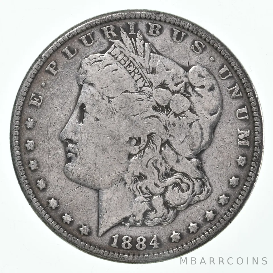 VG/F 1884 (P) Morgan Silver Dollar (1 coin)