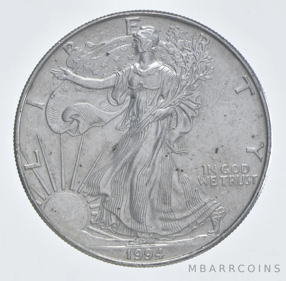 Better Date 1994 American Silver Eagle 1 Troy Oz .999 Fine Silver *040