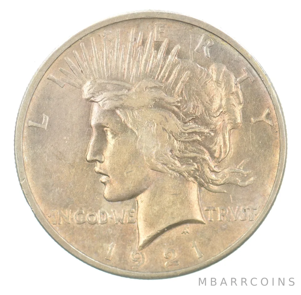 1921 Peace Silver Dollar Beautiful Tone *2823