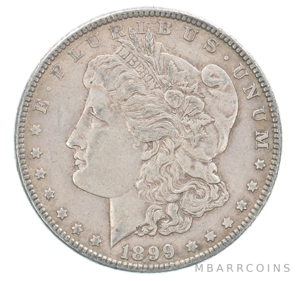 1899 Morgan Silver Dollar Beautiful Tone *9123