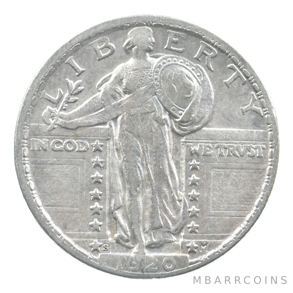 1920-S Standing Liberty Quarter *6128