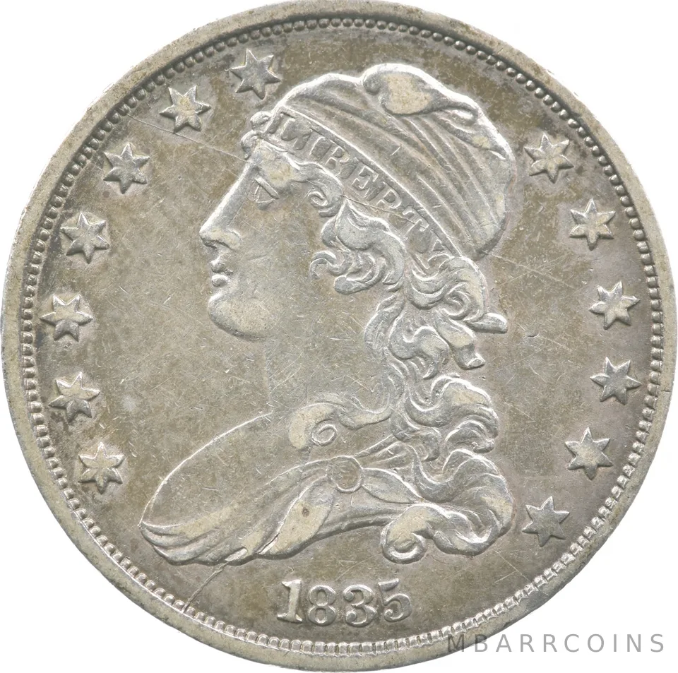 1835 Capped Bust Quarter *8941