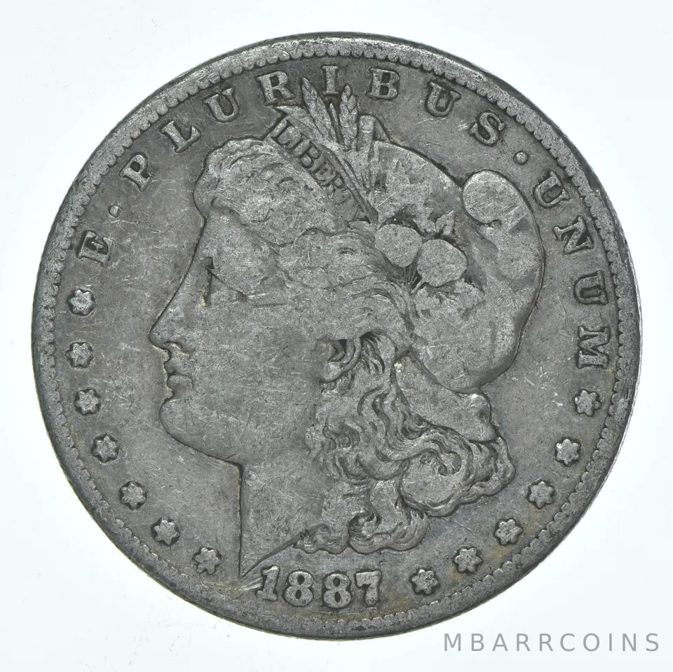 VG/F 1887-S Morgan Silver Dollar (1 coin)