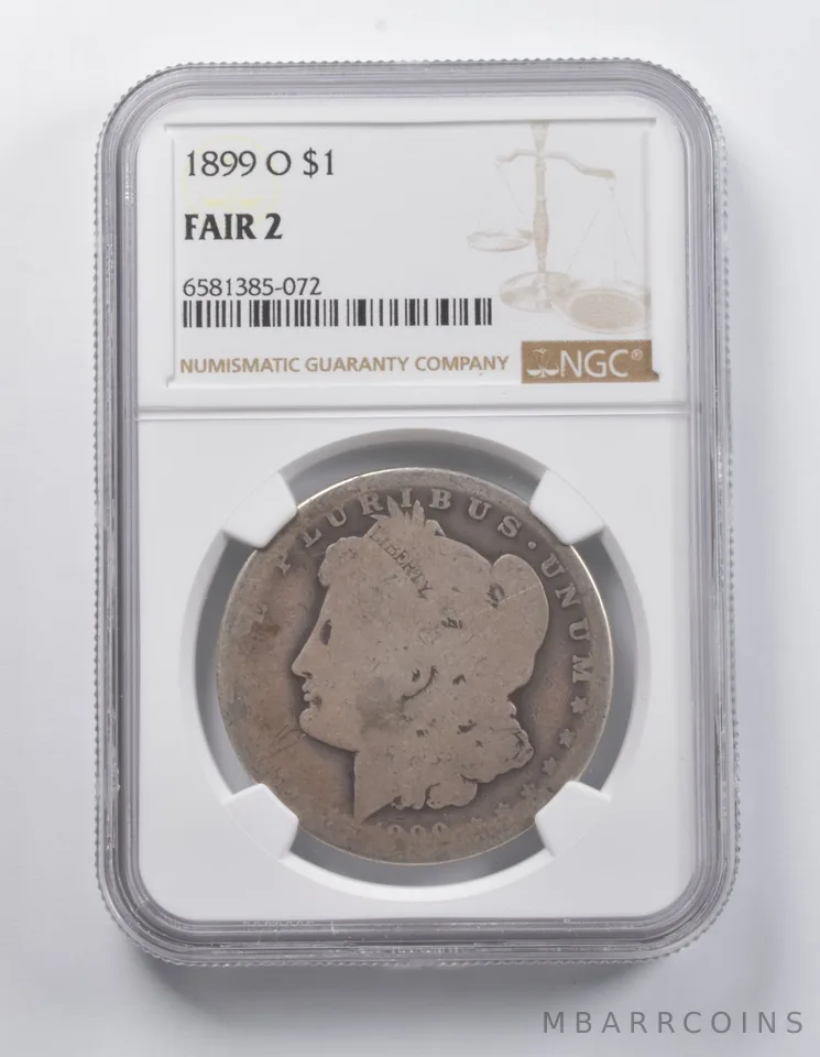 FAIR 2 1899-O Morgan Silver Dollar NGC *6916